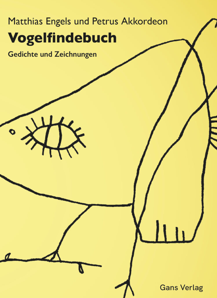 Vogelfindebuch | Gedichte und Zeichnungen